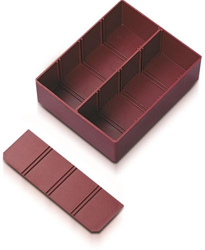 Parat Middenschot 110x36 Polystyrol rood - 900.003.166 - 900003166