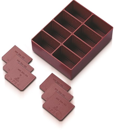 Parat Kleinschot 43x36 Polystyrol rood - 900.004.166 - 900004166
