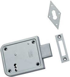 Nemef 91/11-70 Blis.,Oplegslot, Dm70Mm, Klaviersleutel, Slotkast Staal Verzi - 9009111730 - 9009111730
