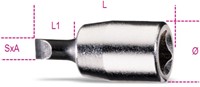 Beta Schroevendraaierdoppen voor sleufschroeven 900LP 1,6X10 - 009000625