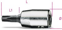 Beta Schroevendraaierdoppen voor Torx® schroeven 900TX 09 - 009000720