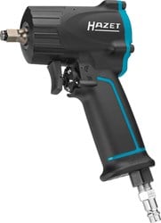 HAZET Slagmoersleutel · extra kort 9011M · Losdraaimoment maximaal [Nm]: 461 Nm · 3/8 inch (10 mm) vierkant massief · Jumbo-hamerslagwerk