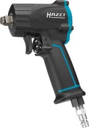 HAZET Slagmoersleutel · extra kort 9012M · Losdraaimoment maximaal [Nm]: 1100 Nm · 1/2 inch (12,5 mm) vierkant massief · Jumbo-hamerslagwerk