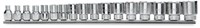 Beta 17-delige set dopsleutels zeskant (art. 910A) 910A/SB17 - 009100030-2