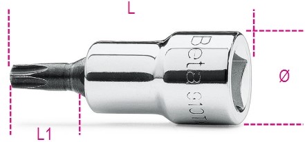 Beta Schroevendraaierdoppen voor Torx® schroeven 910TX 15 - 009100519