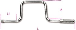 Beta 3/8” omslag met handgreep 910/46 - 009100862
