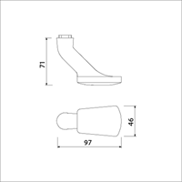 AMI Knop 166 Varo F-1 - 300930-2