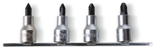 Beta 920PH/SB4 Set van schroevendraaierdoppen of socket drivers voor Phillips® kruiskopschroeven | 1/2" - 009200479 009200479
