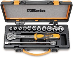 Beta Doppendoos met 11 dopsleutels en 2 toebehoren 920A/C11 - 009200921