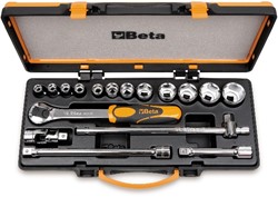 Beta Doppendoos met 12 dopsleutels en 5 toebehoren 920A/C12 - 009200931