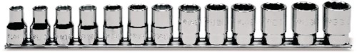 Beta 13-delige set dopsleutels twaalfkant (art. 920B) met support 920B/SB13 - 009200140-2