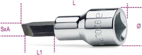 Beta Schroevendraaier-doppen voor sleufschroeven 920LP 1,2X8 - 009200454