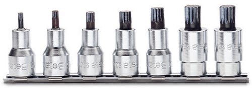 Beta 7-delige set schroevendraaier-doppen met XZN® profiel (art. 920XZN) met support 920XZN/SB7 - 009200579