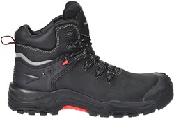 Walkmate Zagreb | Zwart/Rood | veter hoog | airplus | S3 SRC | Maat 41 - 92473.41 - 92473.41