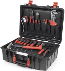 Wiha 9300-71403 Gereedschapskoffer Basic Set L Mechanisch | 18 delig - 45531