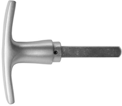 Nemef Buitenkruk 3041/4-60mm M6 Vierkantstift 9mm | afmeting kruk: 86 x 20 mm - 9304104606