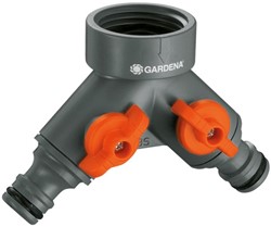 Gardena 2-weg-waterverdeler | 33,3 mm (G 1”) - 940-20 - 940-20
