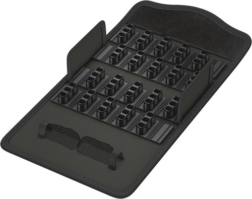 Wera vouwetui voor kraftform micro-sets met hoogstens 12 delen, leeg, 235 x 115 mm - 1 stuk(s) - 05136459001