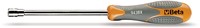 Beta Dopschroevendraaiers, lange uitvoering. Verchroomd 943BX 14 - 009430014
