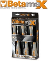 Beta 6-delige set dopschroevendraaiers met twee-componenten handgreep, lange uitvoering (art. 943BX) 944BX/D6 - 009440056-2