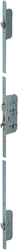 Nemef 4923 Veiligheidsmeerpuntssluiting | cilinderbediend | SKG*** | DM55mm | PC72mm | voorplaat staal verzinkt 24x1950mm afgerond| DR 1+3/2+4 - A000307528