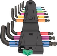 Wera 950/9 Hex-Plus Multicolour Stiftsleutelset - 05133164001-3