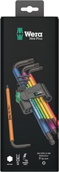 Wera 950 SPKL/9 SM N Multicolour Stiftsleutelset, metrisch, BlackLaser, 9 -delig - 1 stuk(s) - 05073593001