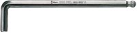 Wera 950 PKL Stiftsleutel, Metrisch, Verchroomd, Hex-Plus, 2.0 mm - 1 stuk(s) - 05022052001