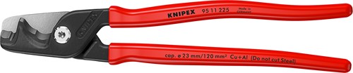 KNIPEX (95 11 225) StepCut® XL Kabelschaar Getrapte Snijrand Max. 120mm2