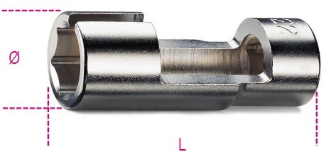 Beta Dopsleutels voor lambda sondes 1/2” aansluiting 960SL110 - 009600110