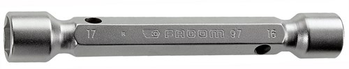 Facom dubbele, gesmede pijpsleutels, metrisch 14x15 - 97.14X15