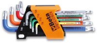 Beta 97BTX-C/SC8 8-delig set haakse stiftsleutels voor Torx(R) profiel schroeven - 000971658 - 000971658
