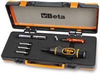 Beta Momentschroevendraaier met toebehoren voor het gecontroleerd vastdraaien van wiel ventielen met een TMPS sensor 971/C8 - 009710108-2