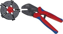 Knipex KNIPEX MultiCrimp© gebruineerd 250 mm - 973302