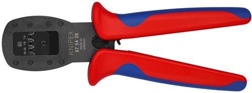 Knipex PreciForce Krimptang gebruineerd, met meer-componentengrepen 220