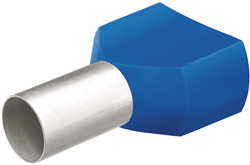 Knipex Aderhuls Twin, kabel 2,0x2,5 mm,100 st - 97 99 374 - 9799374