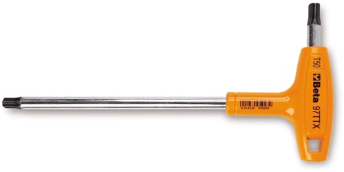 Beta Haakse stiftsleutels voor Torx® schroeven en krachthandgreep 97TTX 20 - 000970720