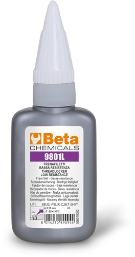 Beta 9801L 20 (1-2)-Schroefdraad Borgmiddel-Lage - 098010002-2