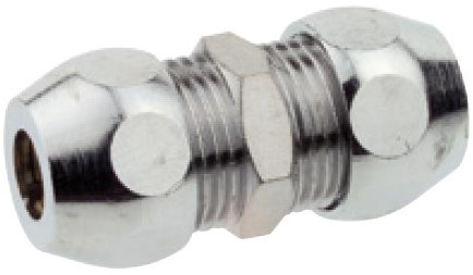 Kirchhoff Messing knelkoppeling, verchroomd, 3/8" x 8 mm - 986271848