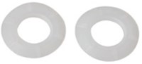Kirchhoff Lipafdichting, siliconen, 23,5 x 45,5 x 5 mm, voor drukknop aftapkranen (2x) - 98696160