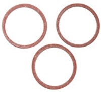 Kirchhoff Schroefafdichting, gevulkaniseerde vezel, 21 x 25 x 1,5 mm, voor 1/2" (3x) - 98696500