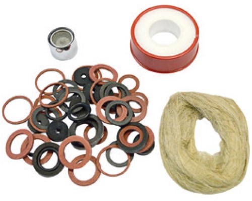 Kirchhoff Pakking assortiment, met beluchter/M22 afdichtingstape afdichting hennep (50x) - 98697170