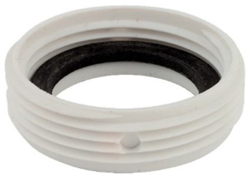 Kirchhoff kunststof verloopring, wit, 1 1/2" et x1 1/4" it, voor sifon - 988376048