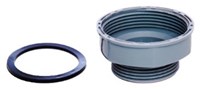 Kirchhoff ECO-SAVE kunststof afstandsring voor sifon, grijs, 2" IT x 1 1/2" ET - 988377059