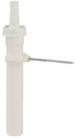 Kirchhoff Kunststof dompelbuis, wit, 1 1/2" H x 250 mm, voor DN40 mm sifon, mit 3/4" apparaataansluiting, met houder - 98838148