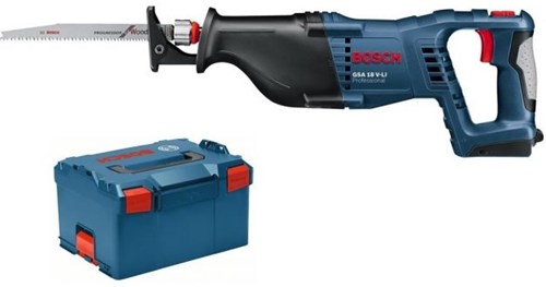 Bosch Blauw gsa 18 v-li solo | zonder accu's en lader | in l-boxx - 060164j007 afbeelding