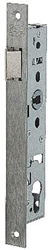 Nemef 9620 Loopslot | DM30mm | krukgat 8mm | voorplaat RVS 24x245mm rechthoekig | zamac vernikkelde dagschoot | DR 1+3/2+4 - 9962207001