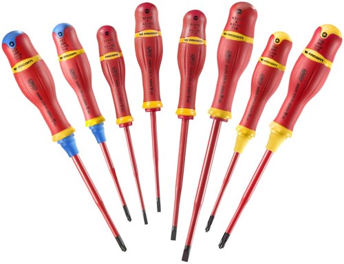 Facom ATB.J8TVE - set 8 schroevendraaier borneo slim bled - ATB.J8TVE-2