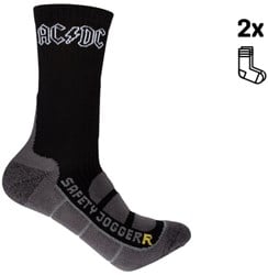 Safety Jogger ACDC Sokken | Zwart/Wit | 1 paar | Maat 38-40 - SW5300380