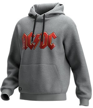 Safety Jogger ACDC Hoodie X | Lichtgrijs/Rood | Maat 3XL - WI11163XL